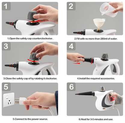 Multifunctional Handheld Steam Cleaner