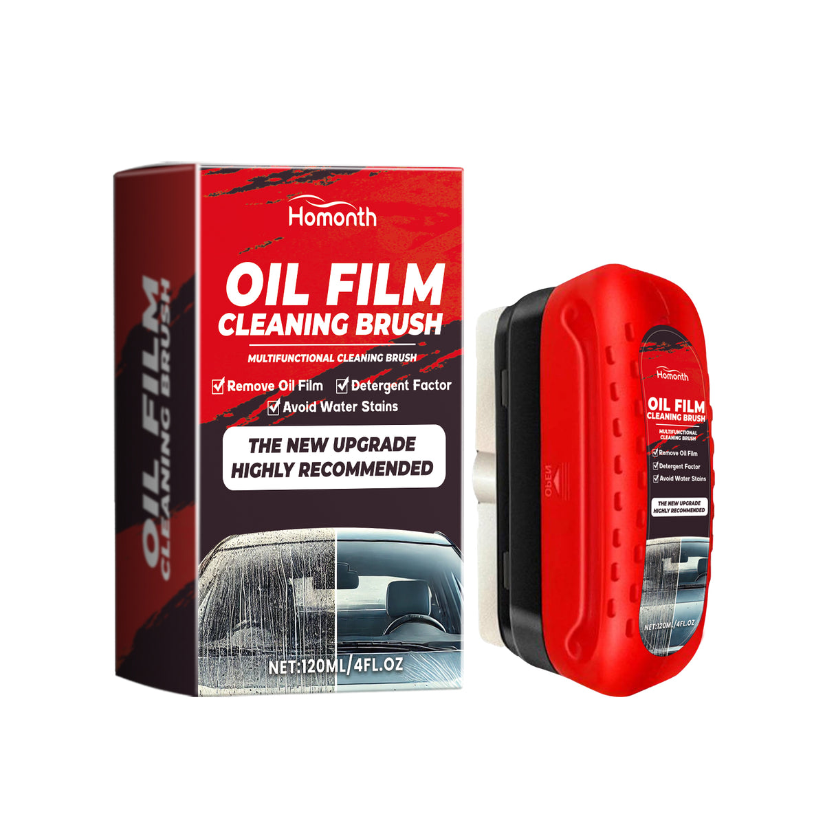 Car Windshield Cleaner Windshield Renovation Decontamination Cleaning Oil Film