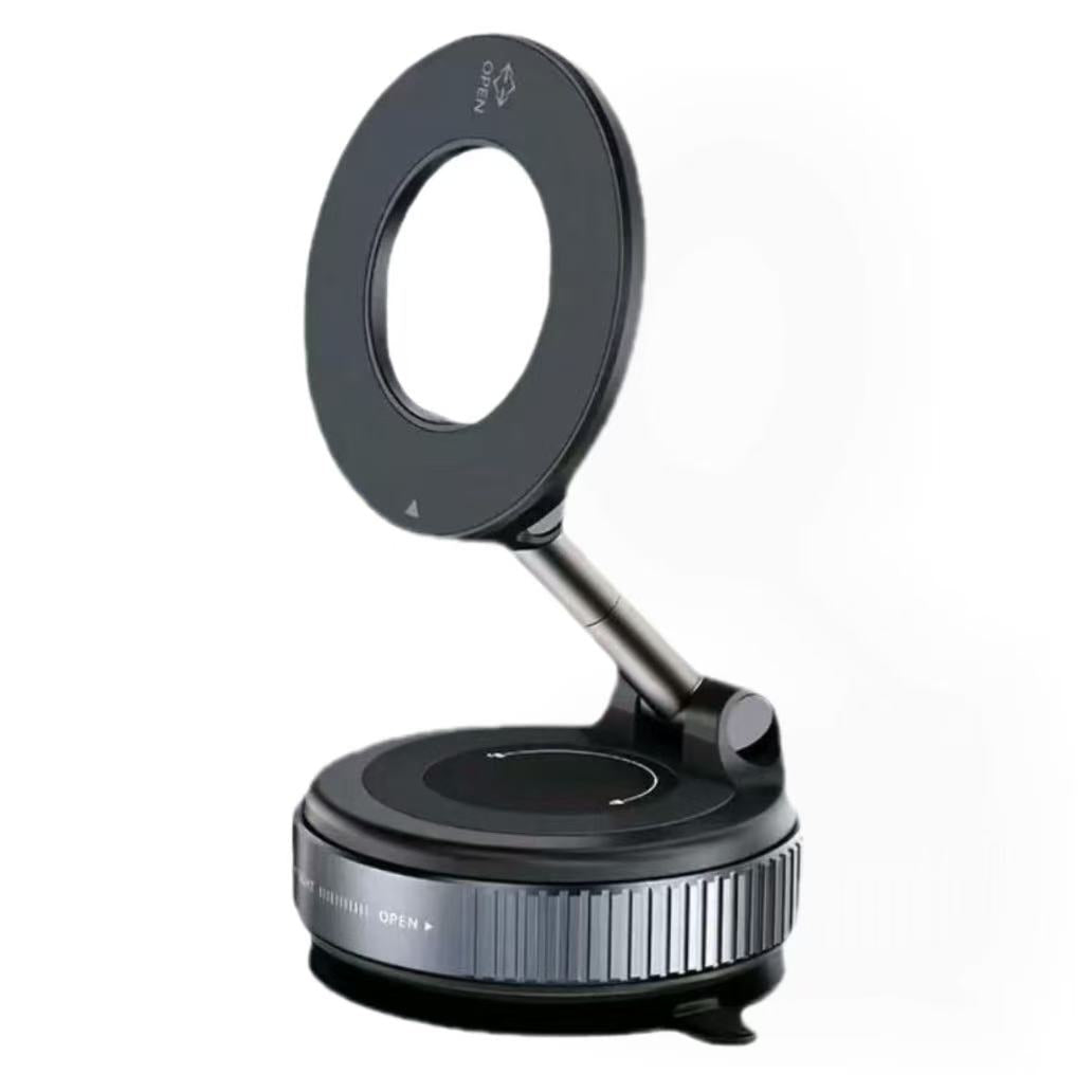Vaccum Magnetic Phones Holder-Black