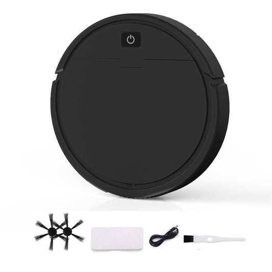 3 In 1 Smart Vacuum Robot Cleaner-Black